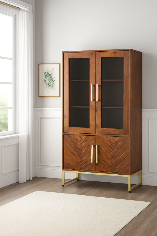 Wooden Cabinets That Add Charm to Every Room