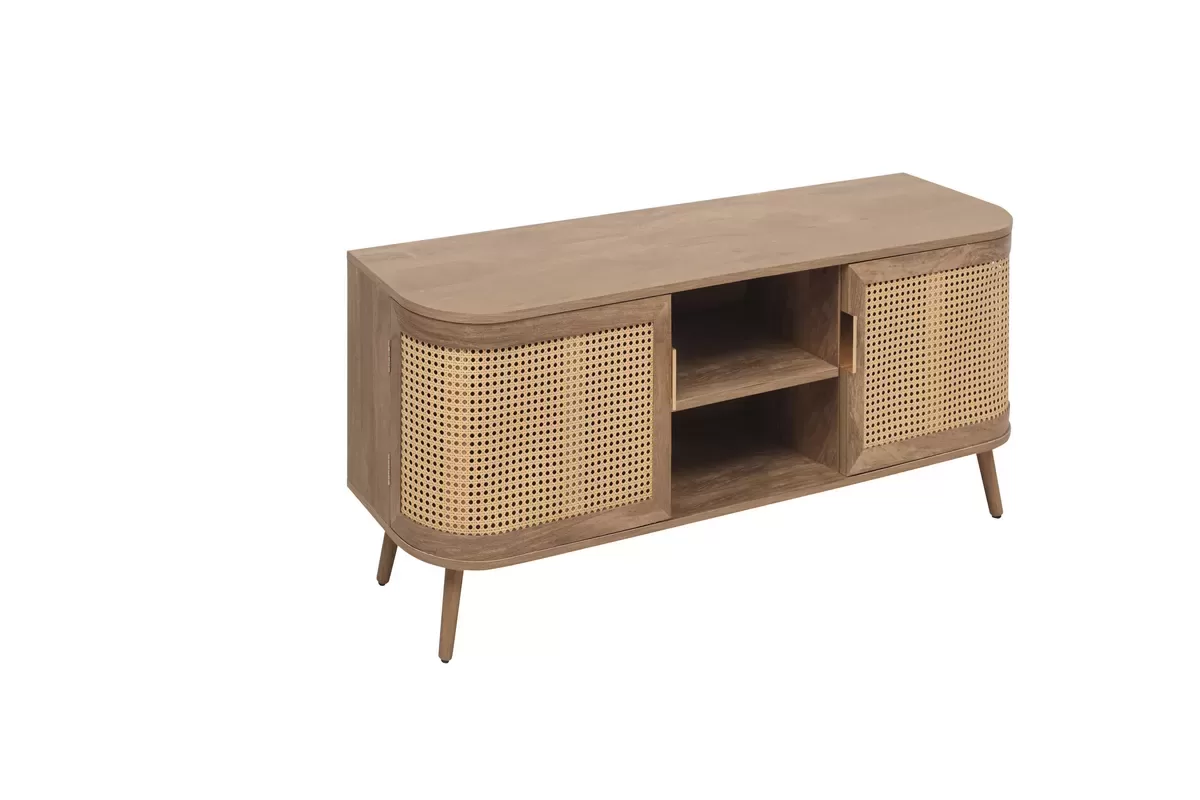 Arcane TV Cabinet (100 cm, Open Shelf)