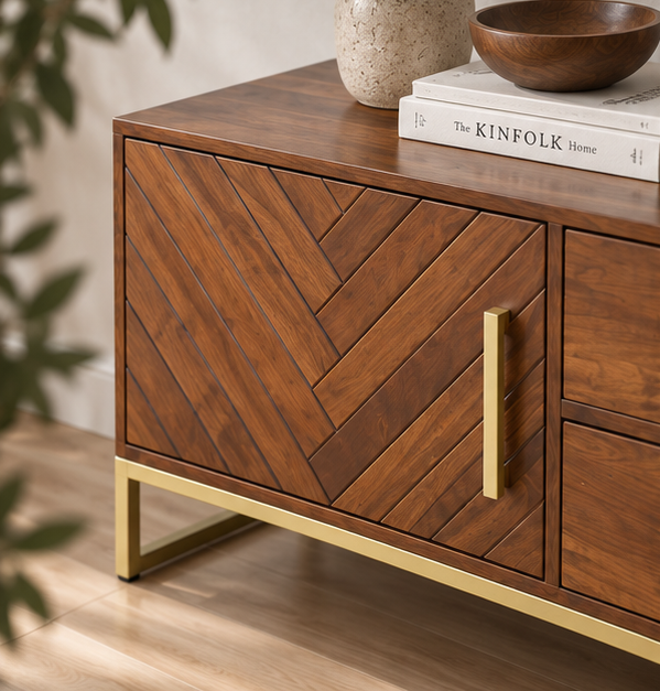 Niva Wooden TV Cabinet