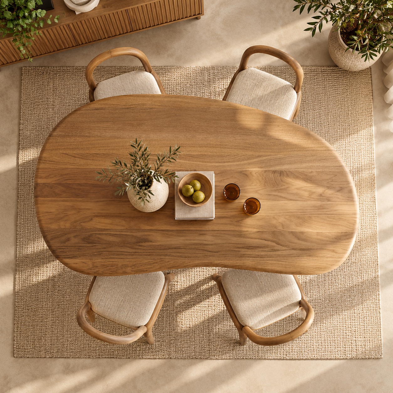 Arco Curve Dining Table