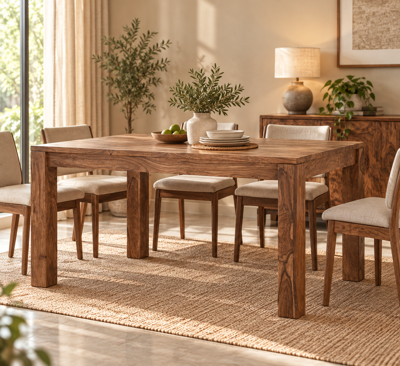 Nami Wooden Dining Table