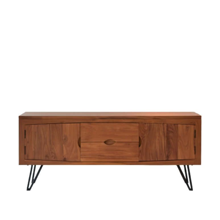Elio – Solid Acacia Wood TV Cabinet (145 cm)