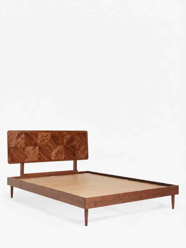 Aurum Solid Acacia Wood Queen Size Bed