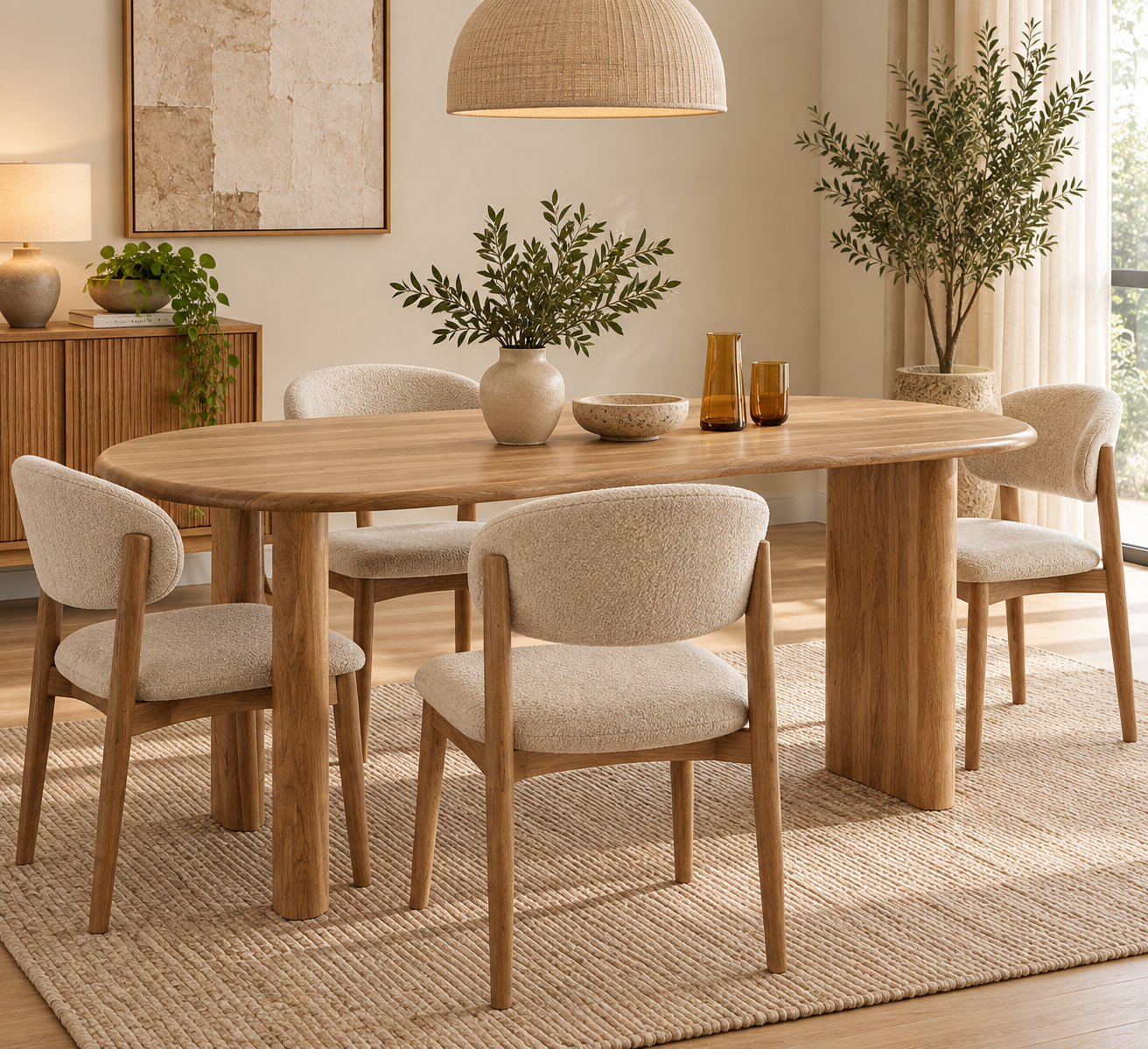 Arco Curve Dining Table