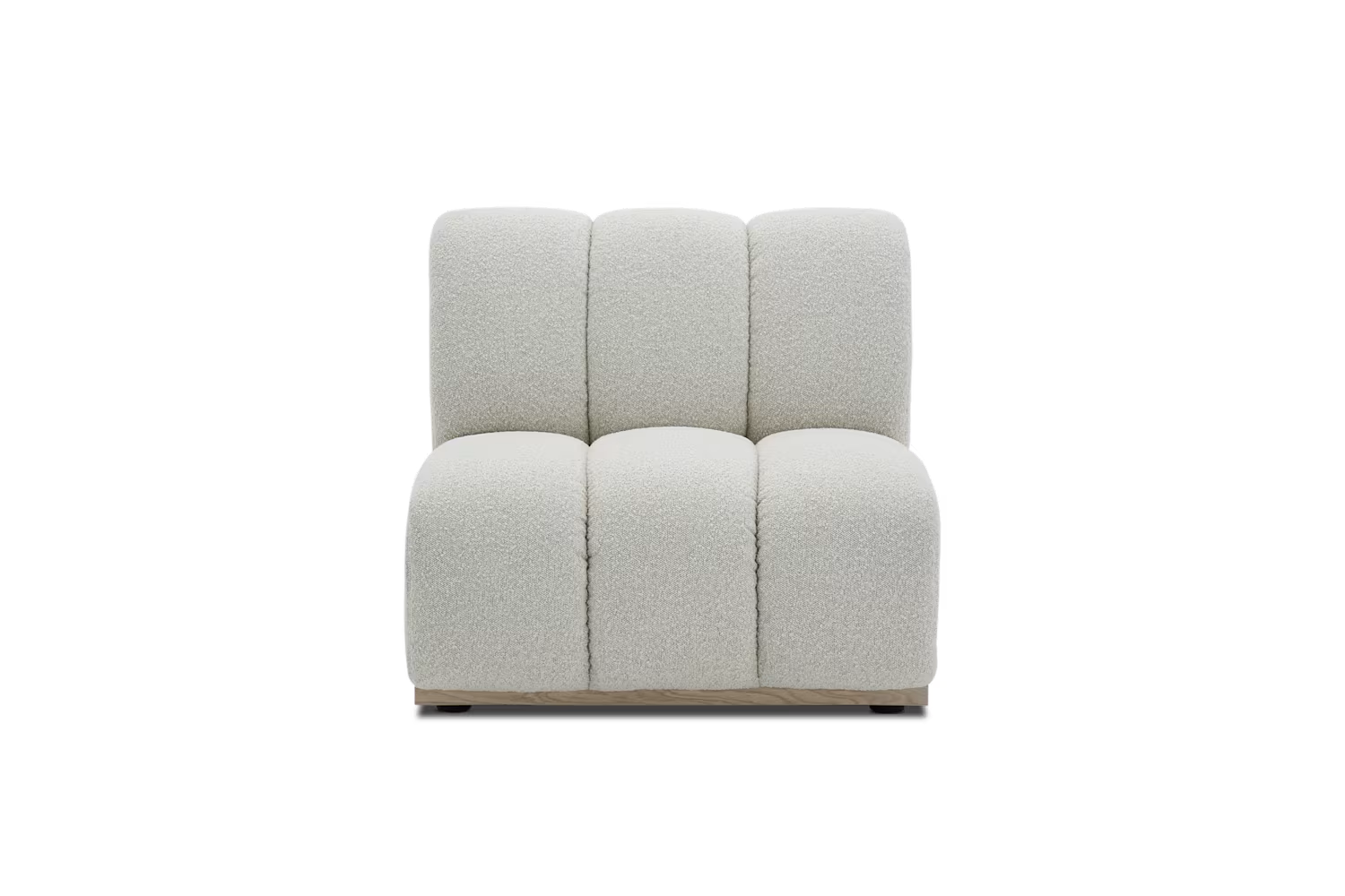 Cove Armless Sofa — alternate view