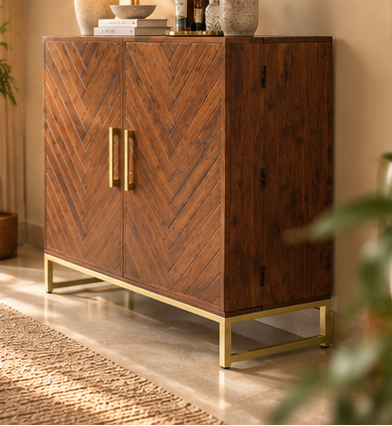 Niva Bar Cabinet — alternate view