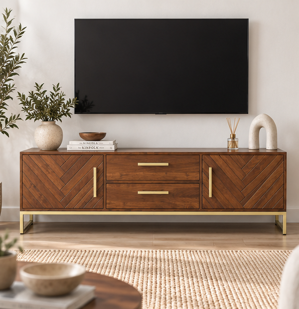 Niva Wooden TV Cabinet