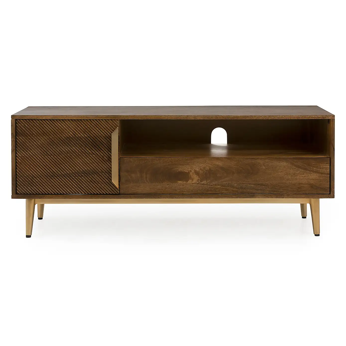 Luxe – Solid Mango Wood TV Cabinet (117 cm)