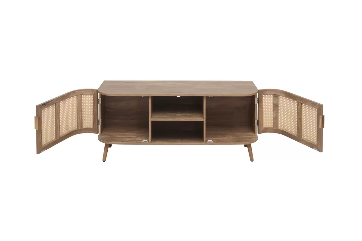 Arcane TV Cabinet (100 cm, Open Shelf)