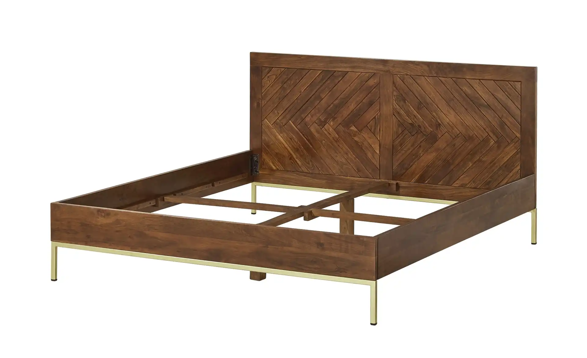 Niva Wooden Double Bed