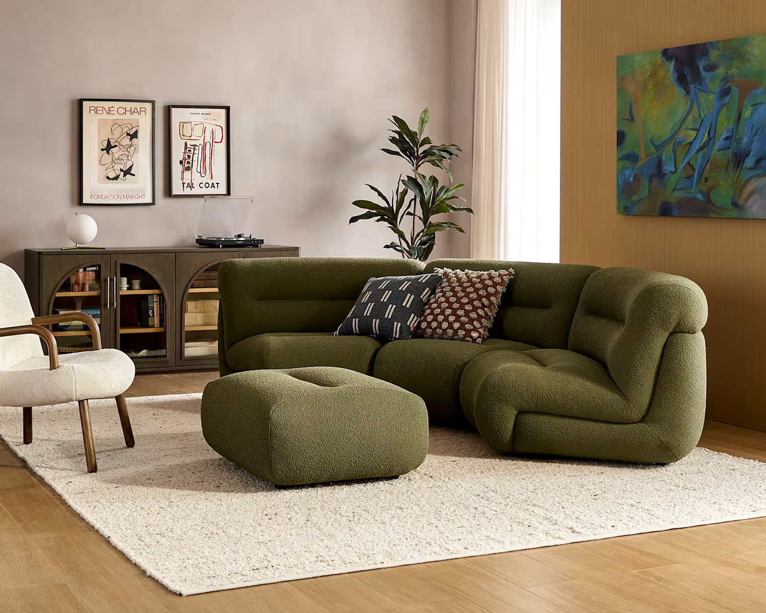 Bombé Curved Modular Sofa