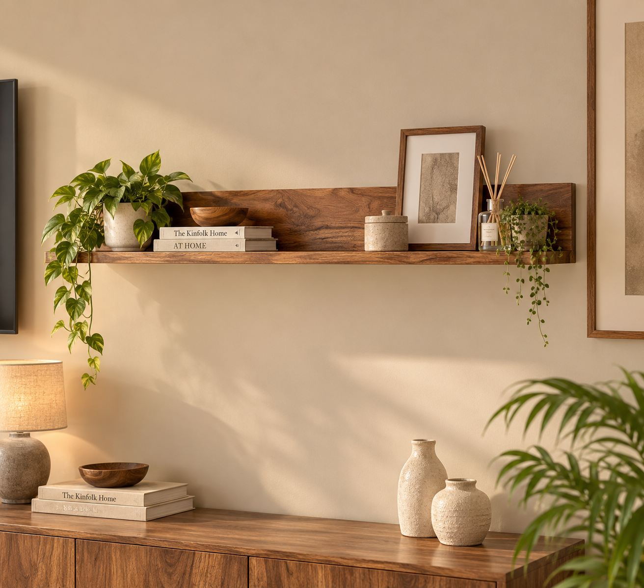 Nami Round Wall Shelf