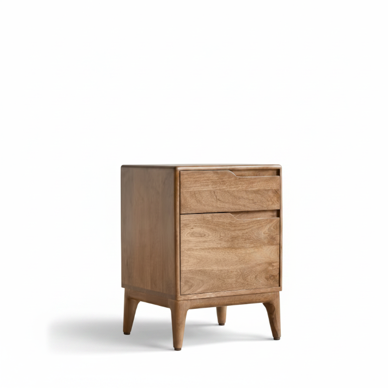 Eliana – Solid Mango Wood Bedside Table
