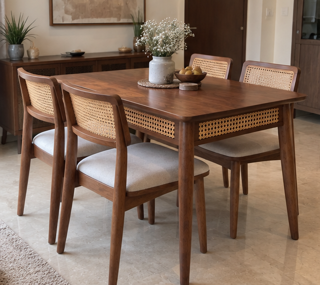 Riva Dining Table (150 cm, 4 Seater)
