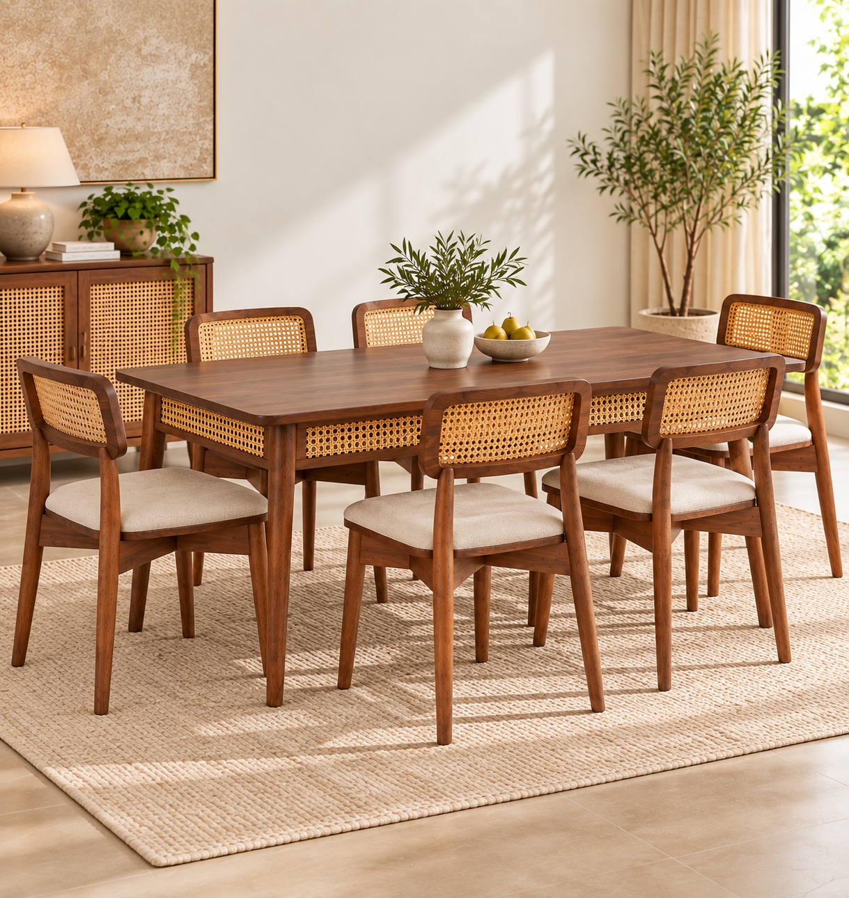 Riva 6 Seater Dining Set — alternate view