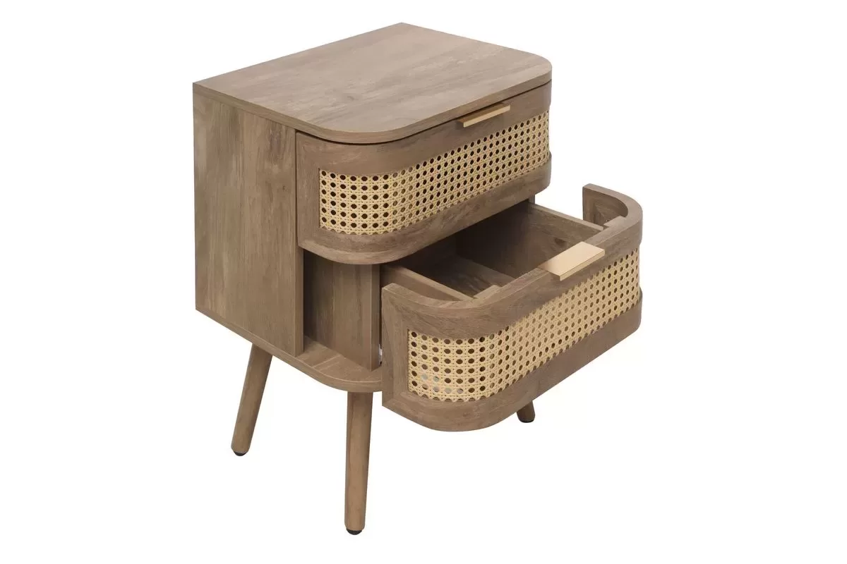 Arcane Bedside (45 cm, 2 Drawer)