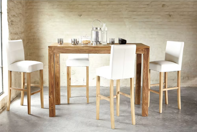 Isha Bar Counter Table — alternate view