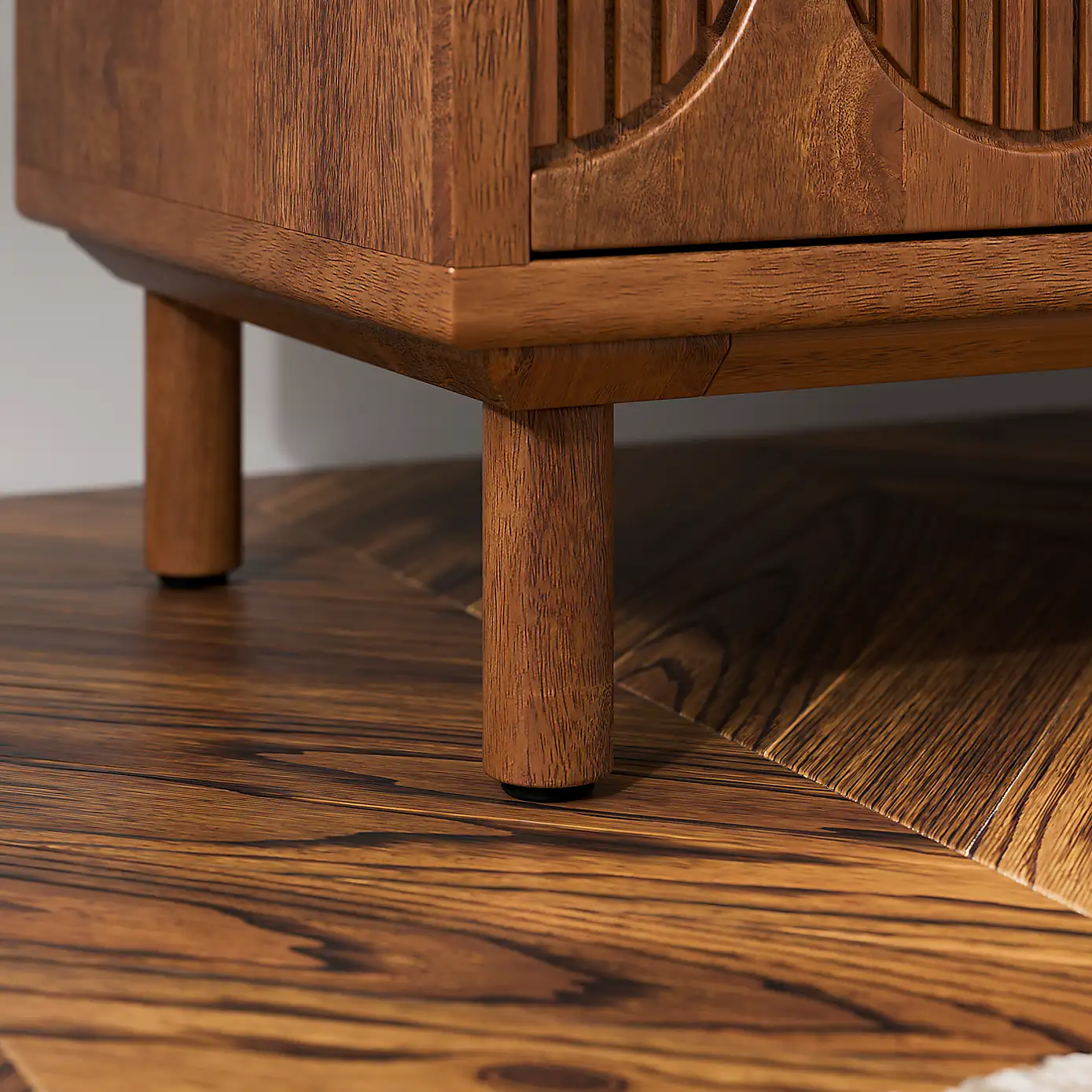 Diana – Solid Mango Wood Sideboard (172 cm, Wide Storage with Drawers)