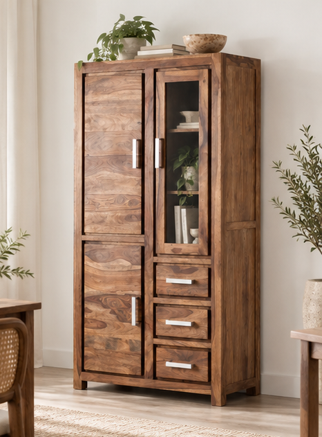 Nami Wooden Cabinet — alternate view