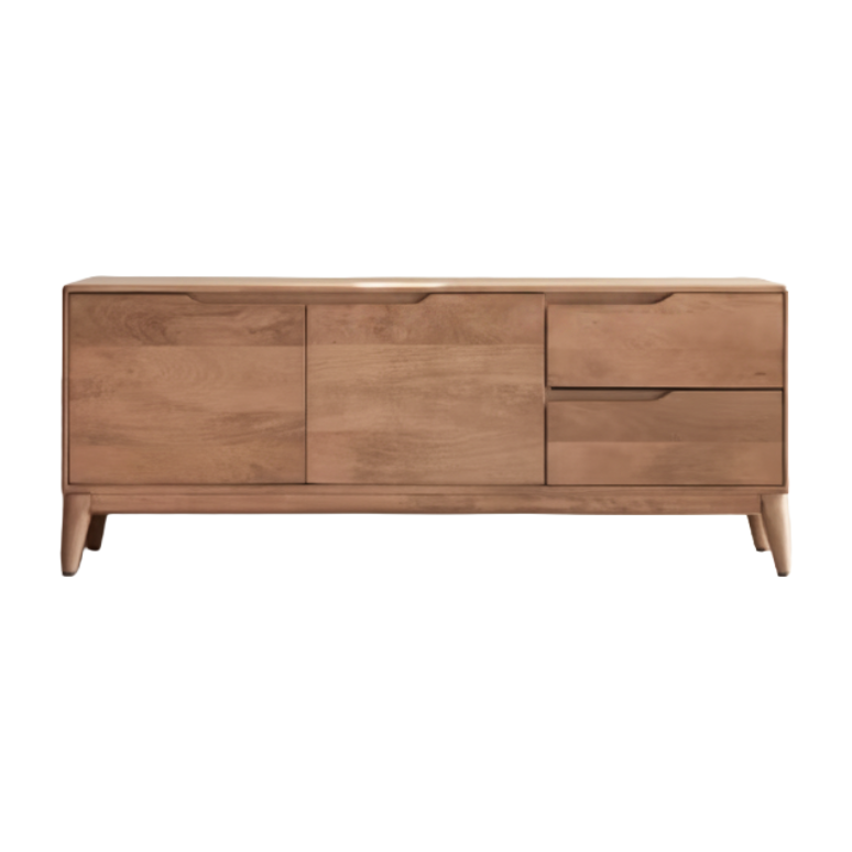 Eliana – Solid Mango Wood TV Cabinet (140 cm, 2 Door)