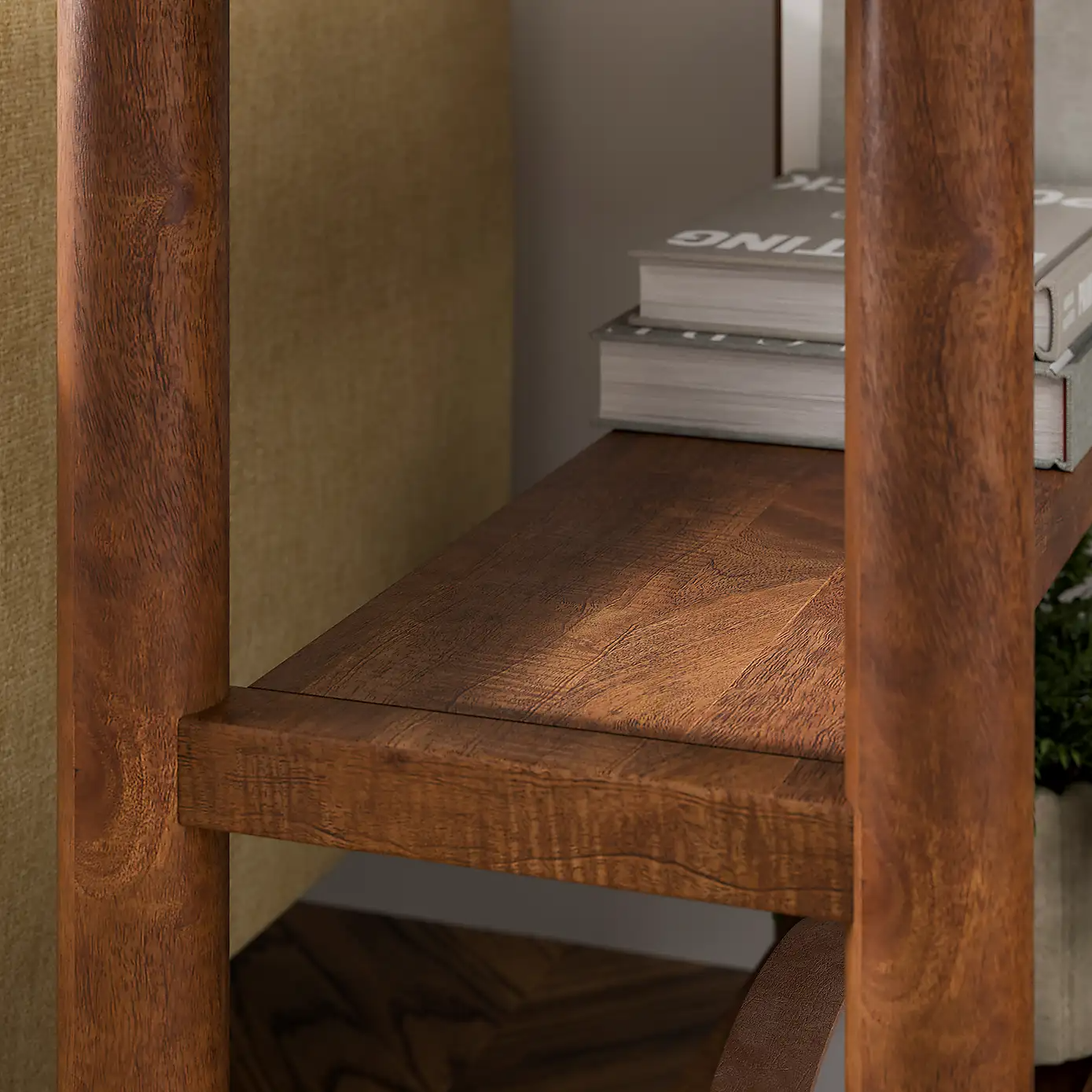 Diana – Solid Mango Wood Side Table