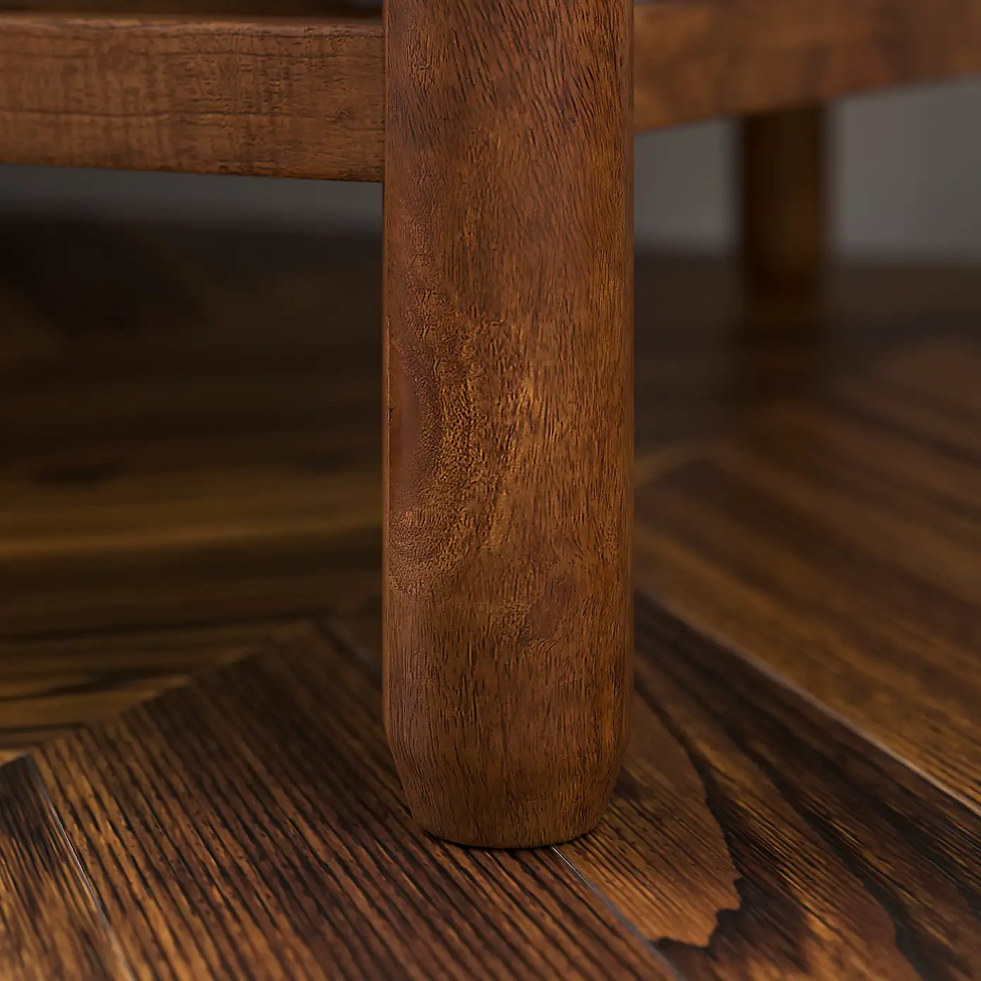 Diana – Solid Mango Wood Side Table