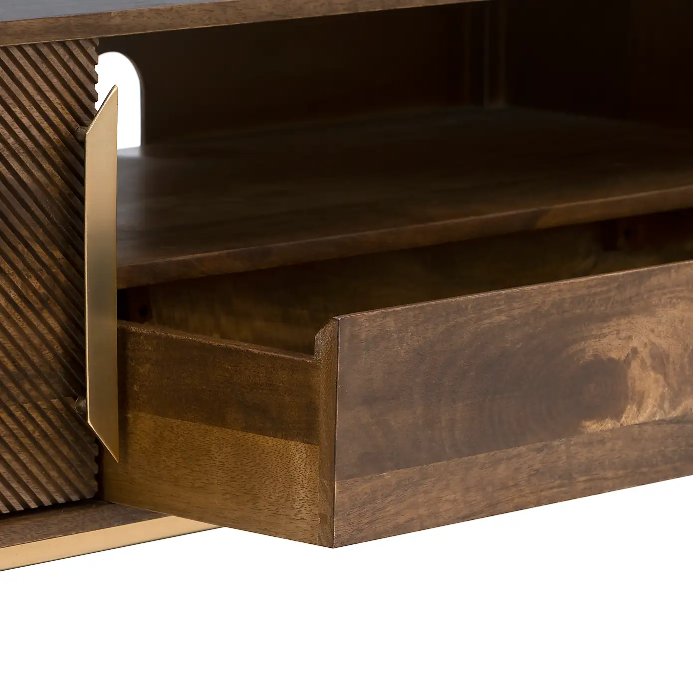 Luxe – Solid Mango Wood TV Cabinet (117 cm)
