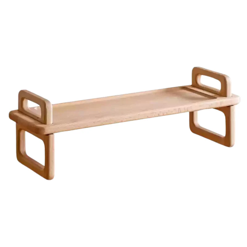 Vera Solid Wood Desktop Storage Shelf