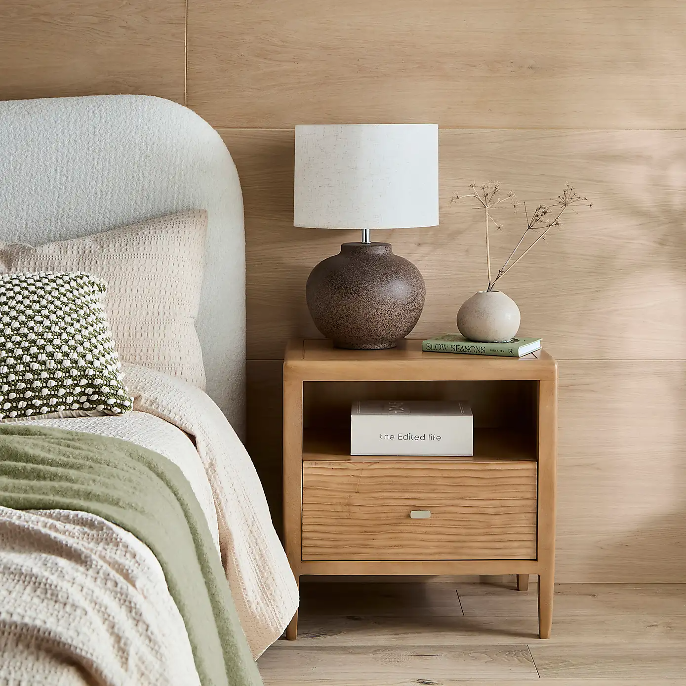 Artisan Carve Bedside Table