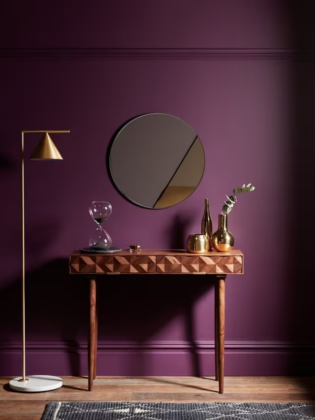 Aurum Solid Acacia Wood Desk (102 cm)