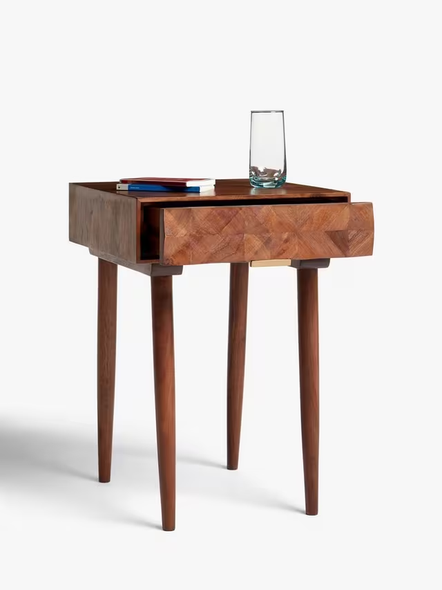 Aurum Solid Acacia Wood Side Table