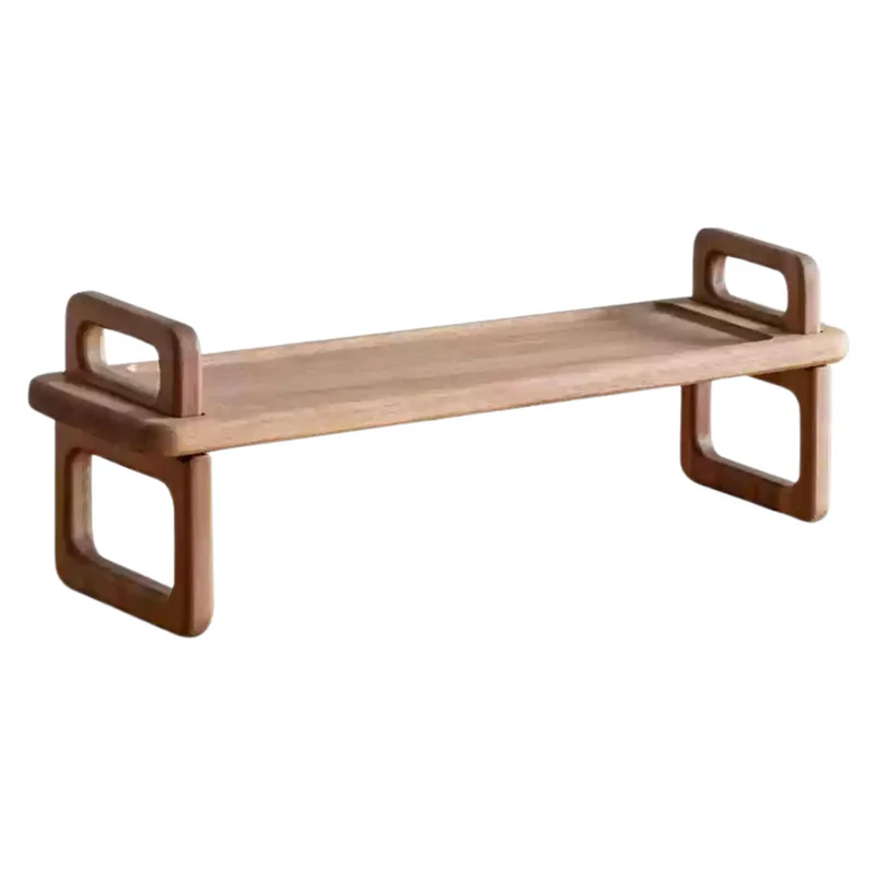 Vera Solid Wood Desktop Storage Shelf