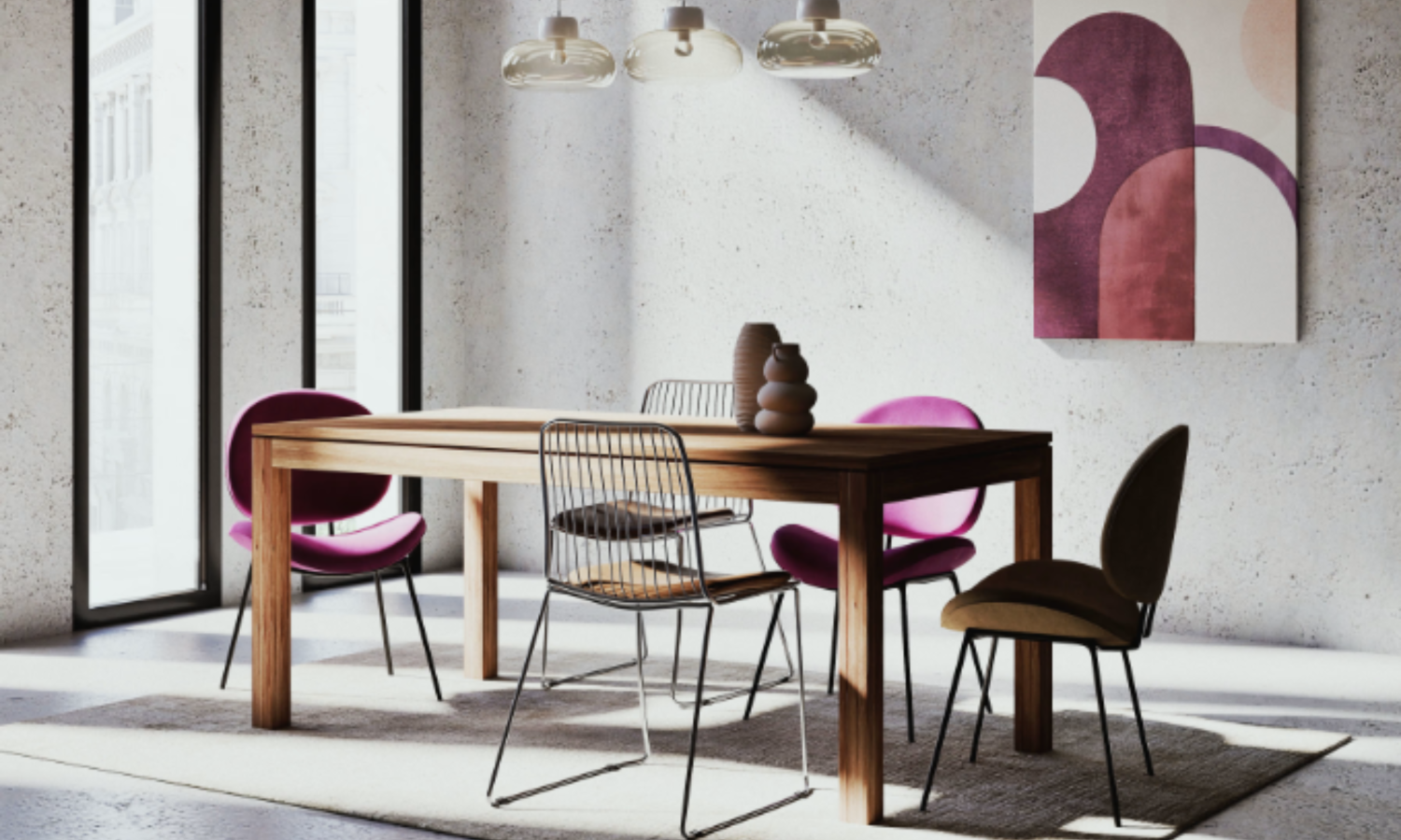 Isha Dining Table 8 Seater
