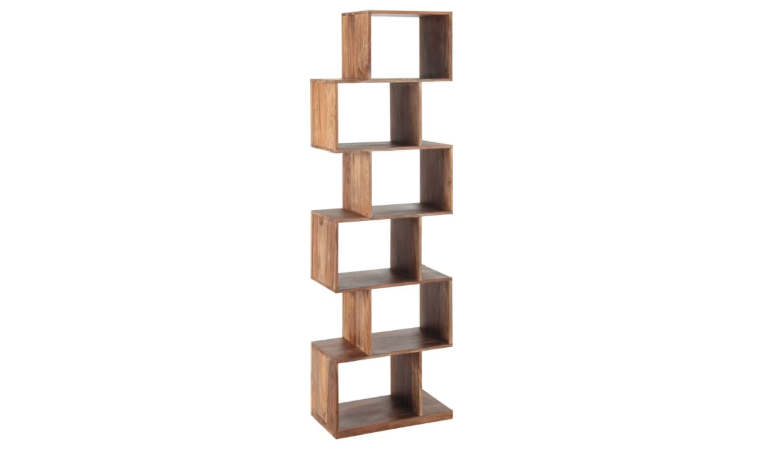 Isha Zigzag Bookcase Large