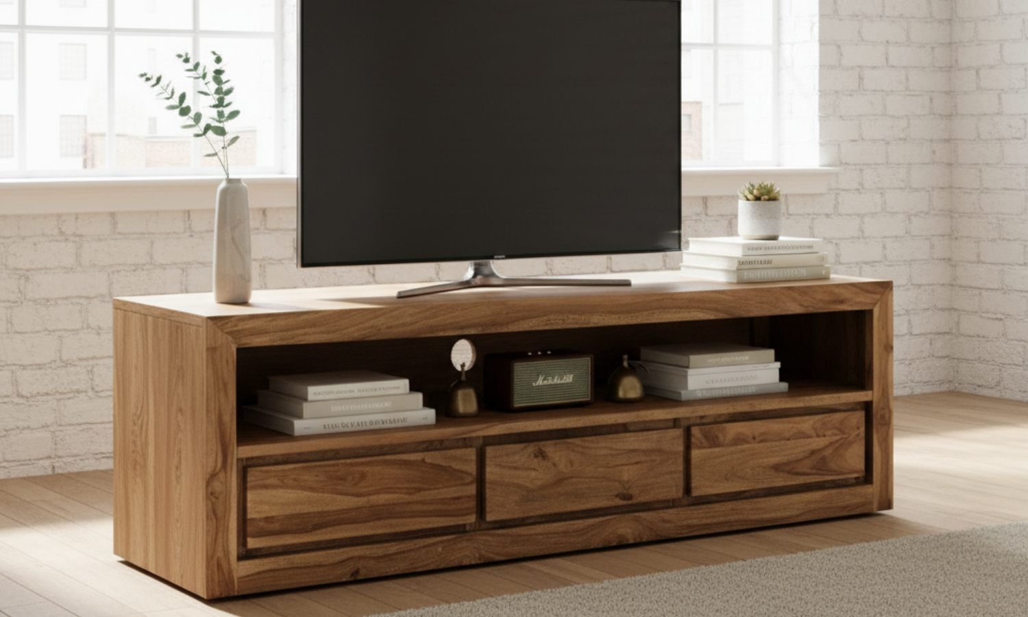 Isha TV Cabinet 160 — alternate view