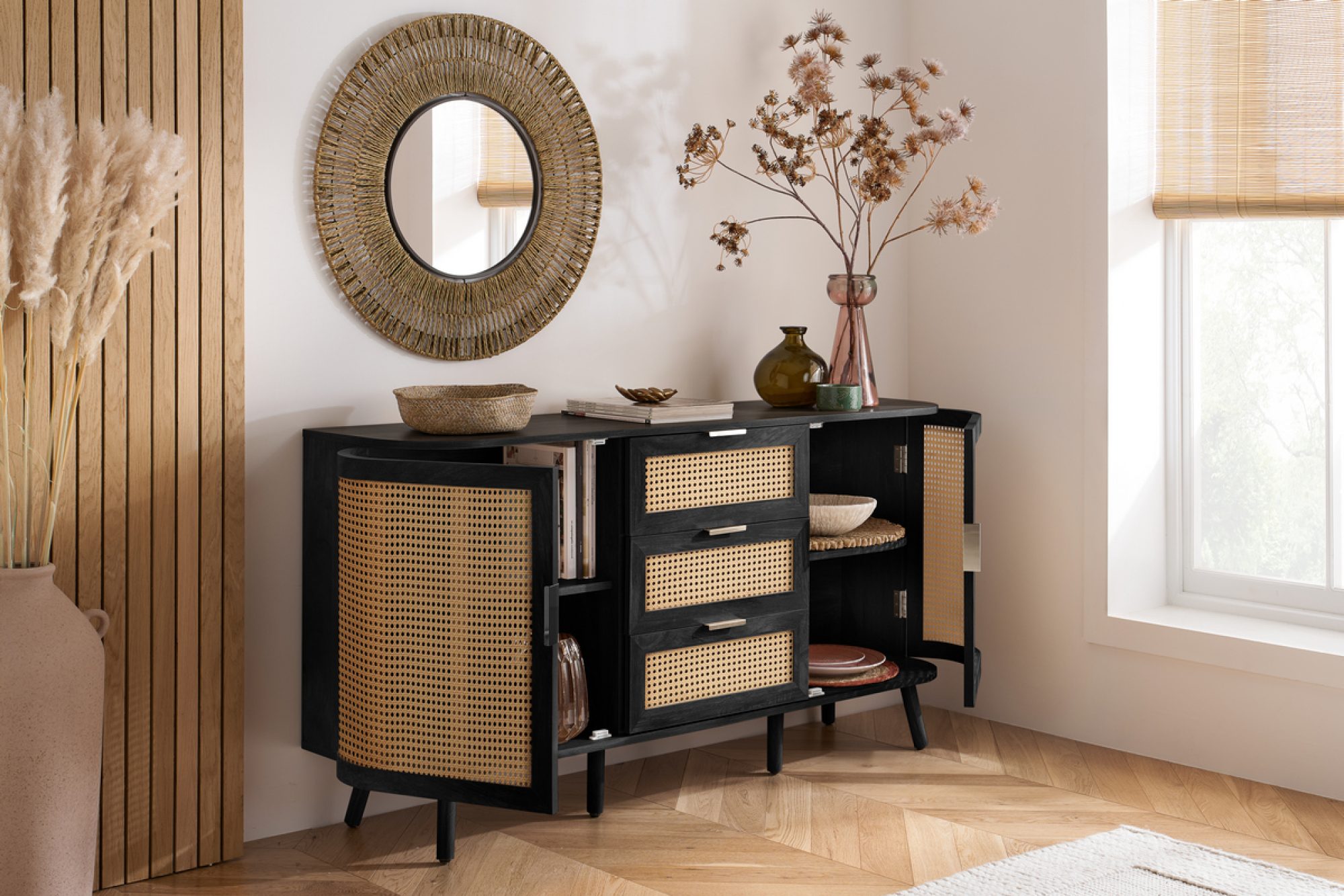 Arcane Sideboard (150 cm, 3 Drawer)