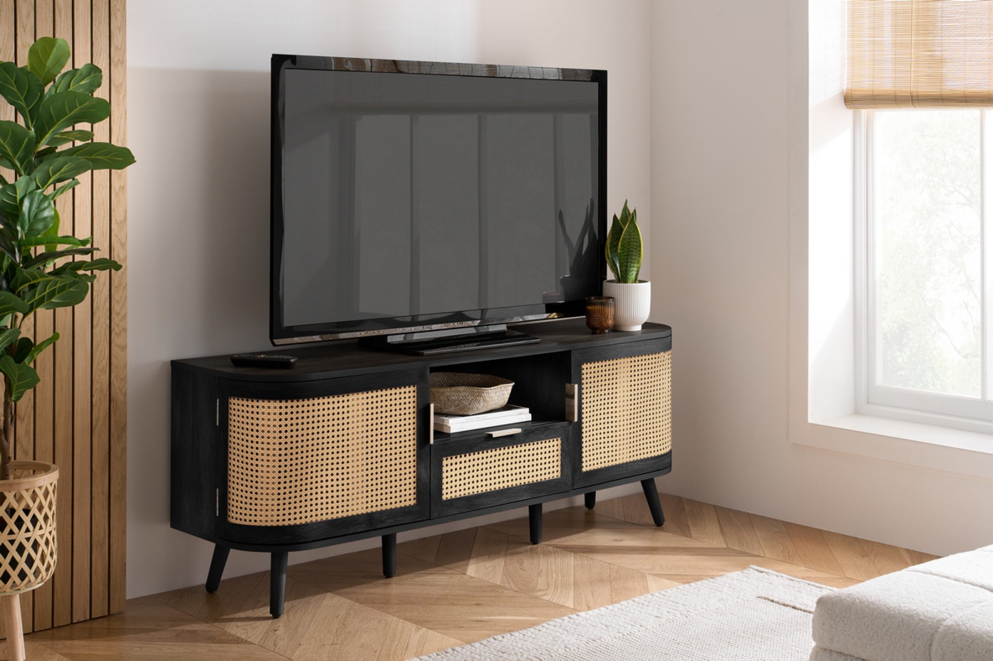 Arcane TV Cabinet (100 cm, 1 Drawer)