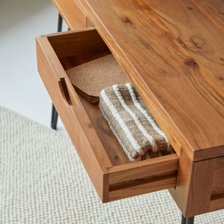 Elio – Solid Acacia Wood Console Table