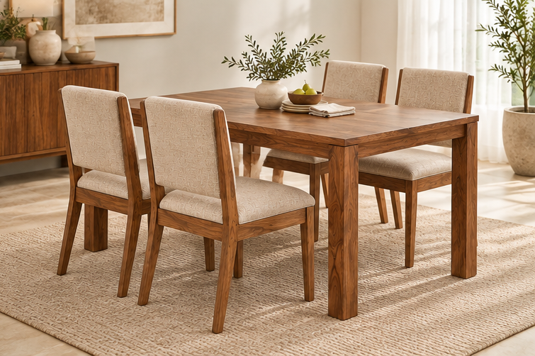 Nami 4 Seater Dining Set