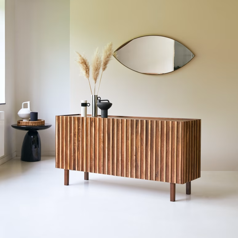 Theo – Solid Mango Wood Sideboard — alternate view