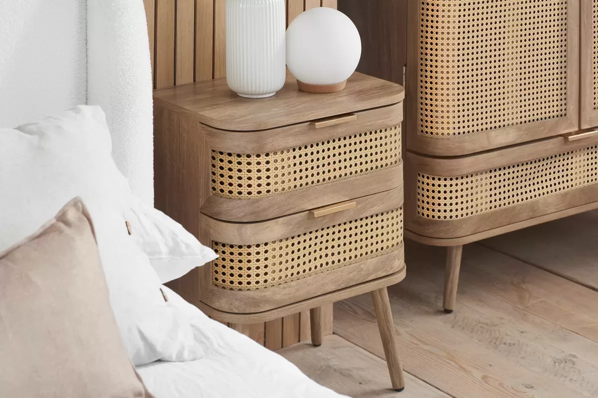Arcane Bedside (45 cm, 2 Drawer)
