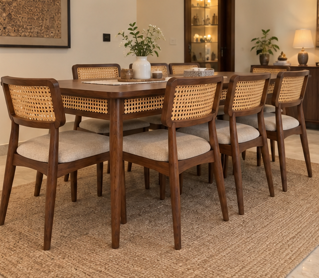 Riva Dining Table (190 cm, 8 Seater)
