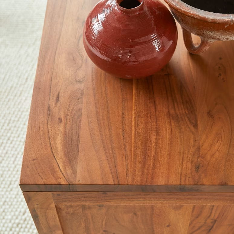 Elio – Solid Acacia Wood TV Cabinet (145 cm)