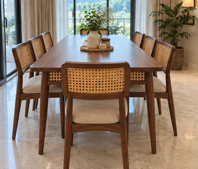 Riva Dining Table (190 cm, 8 Seater)