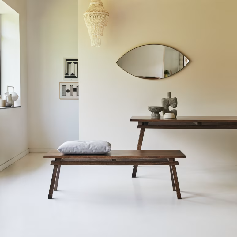 Hera – Solid Mango Wood Bench