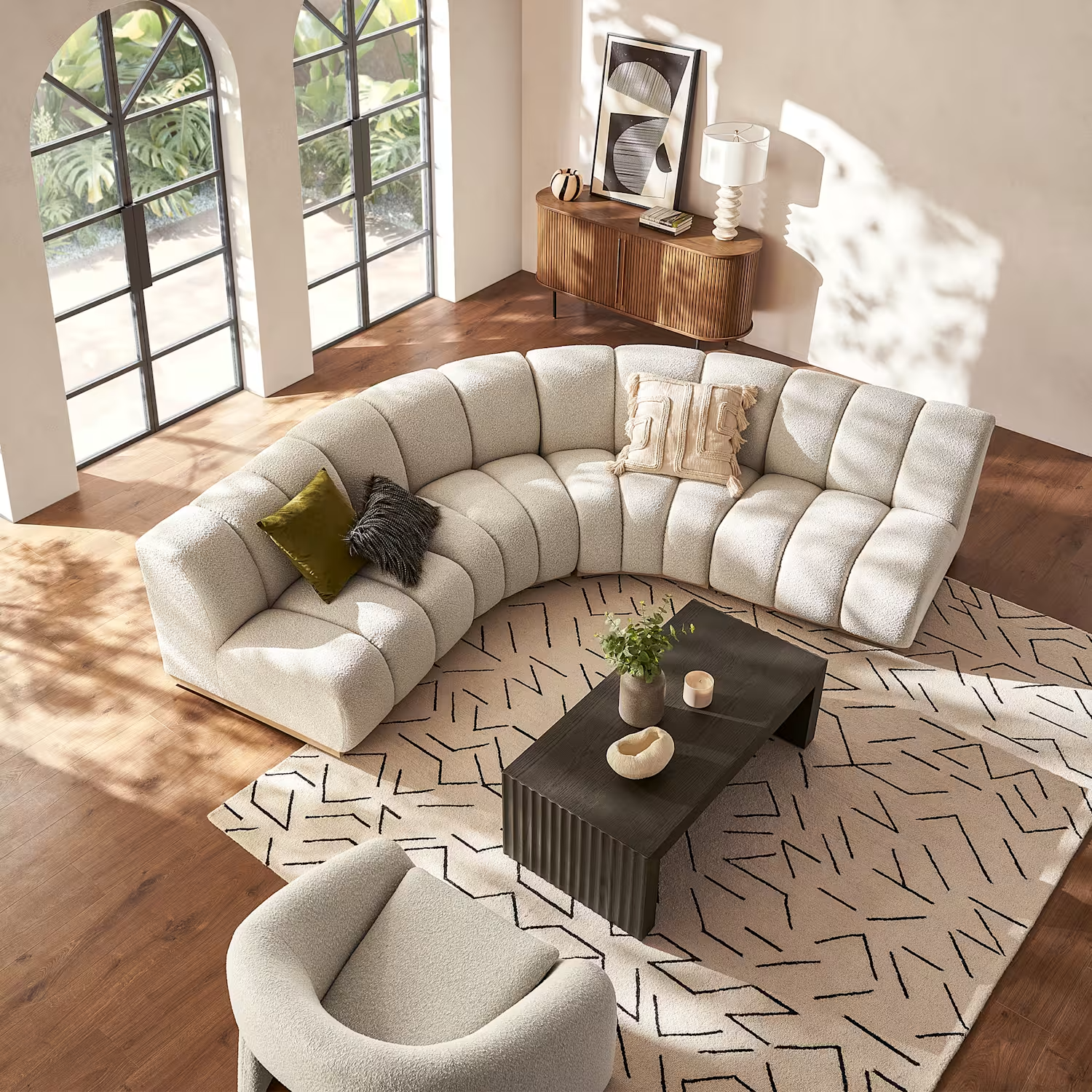 Cove Armless Sofa