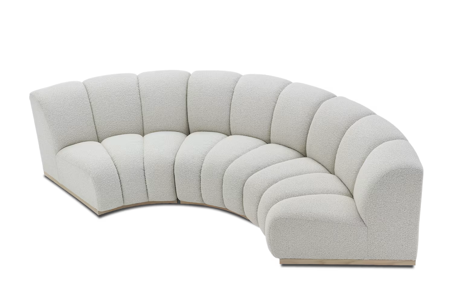 Cove Curved Modular Sofa — alternate view