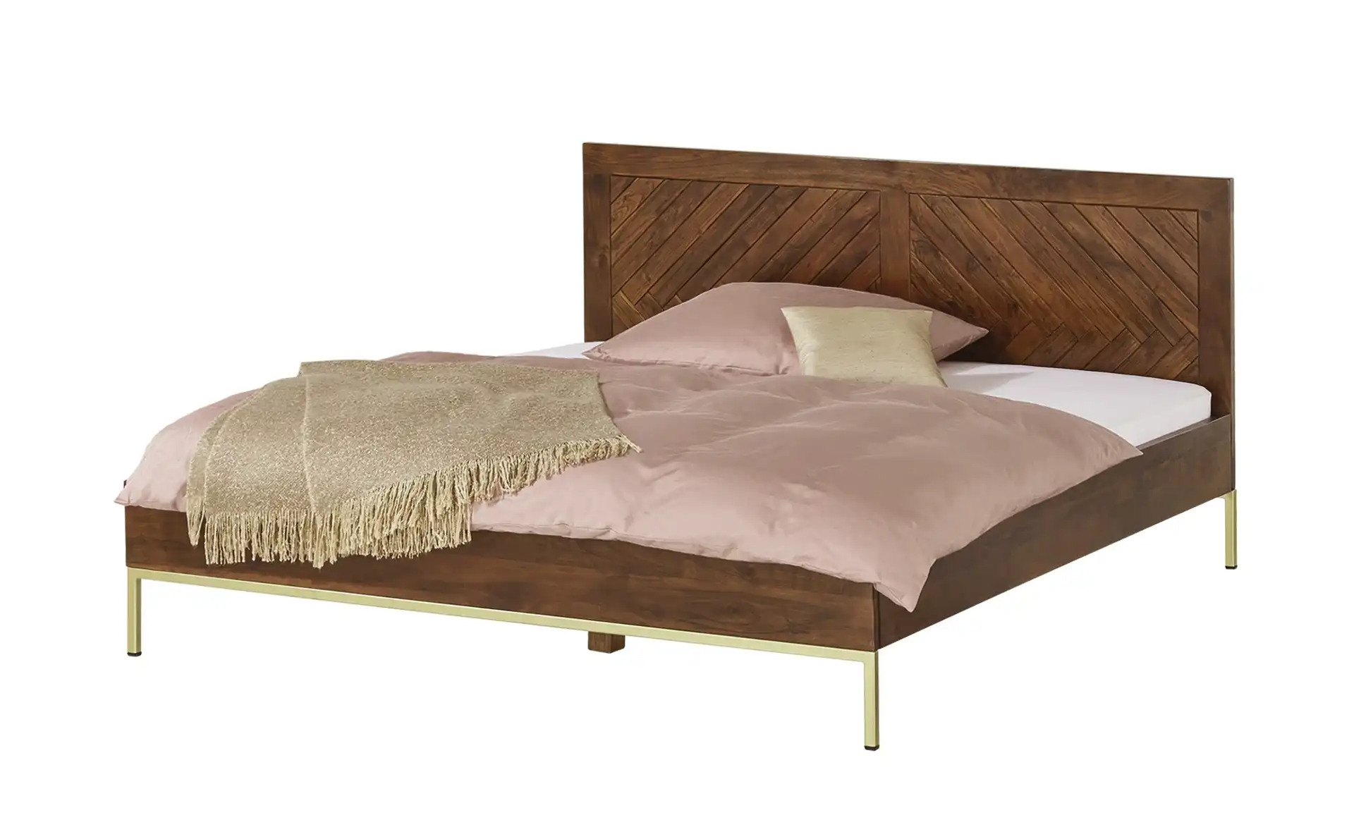 Niva Wooden Double Bed