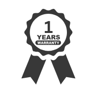 1 Year Warranty (Only for manufacturing defects)